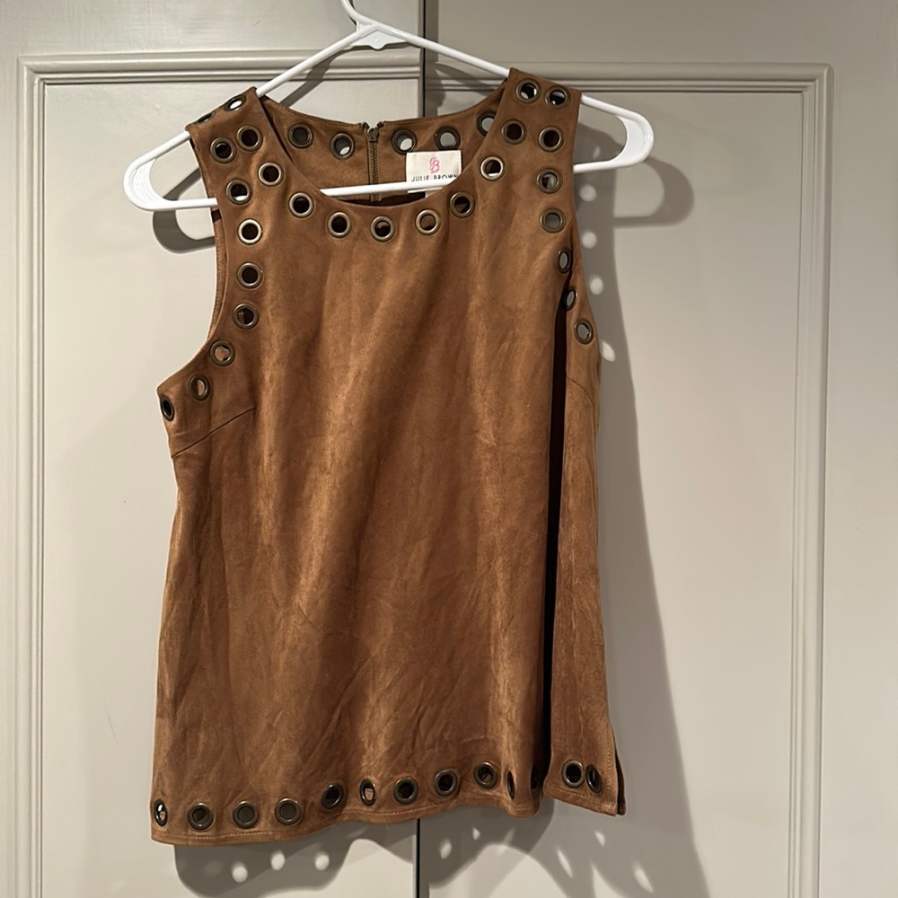 Suede Tank Top Size 2
